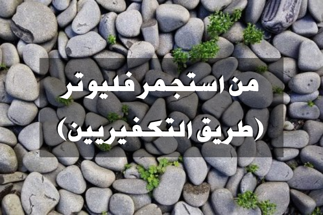 من استجمر فليوتر (طريق التكفيريين)