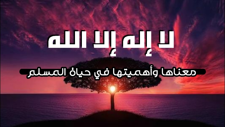 لا إله إلا الله معناها وأهميتها في حياة المسلم